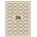 GRASPAPIER
printeretiket
ovaal